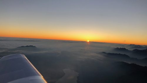Alpenrundflug mit HB-KCJ